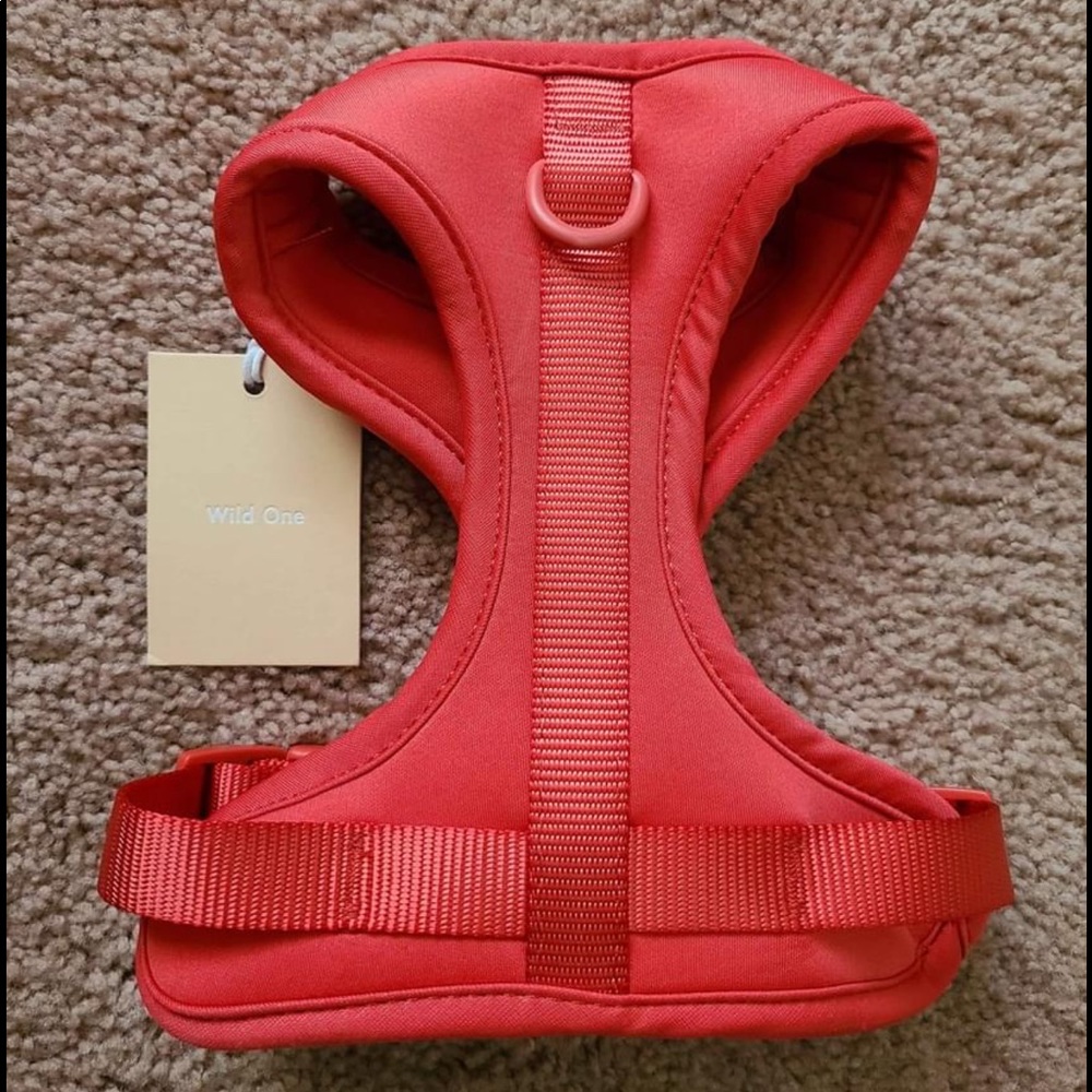 RARE Wild One RED Dog/Cat Harness(S)pet clothing